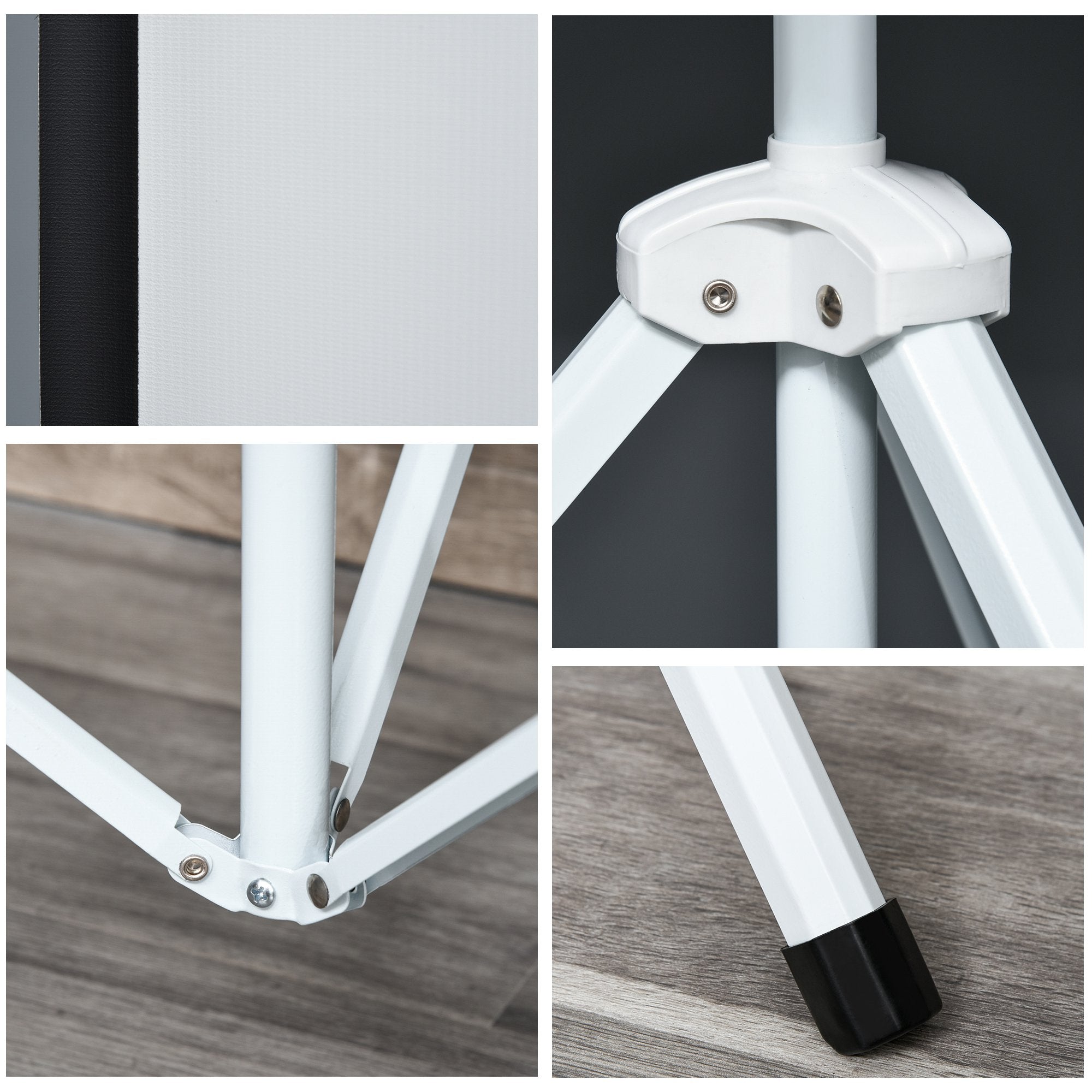 Easycomfort Schermo di Proiezione 84 Pollici with Treppiedi Formato 4:3