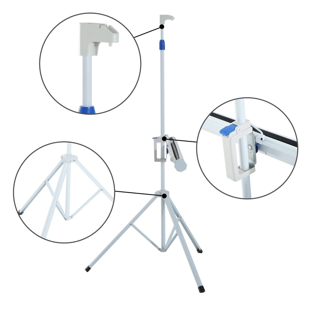 Easycomfort Schermo di Proiezione 100 Pollici with Treppiedi Formato 4:3