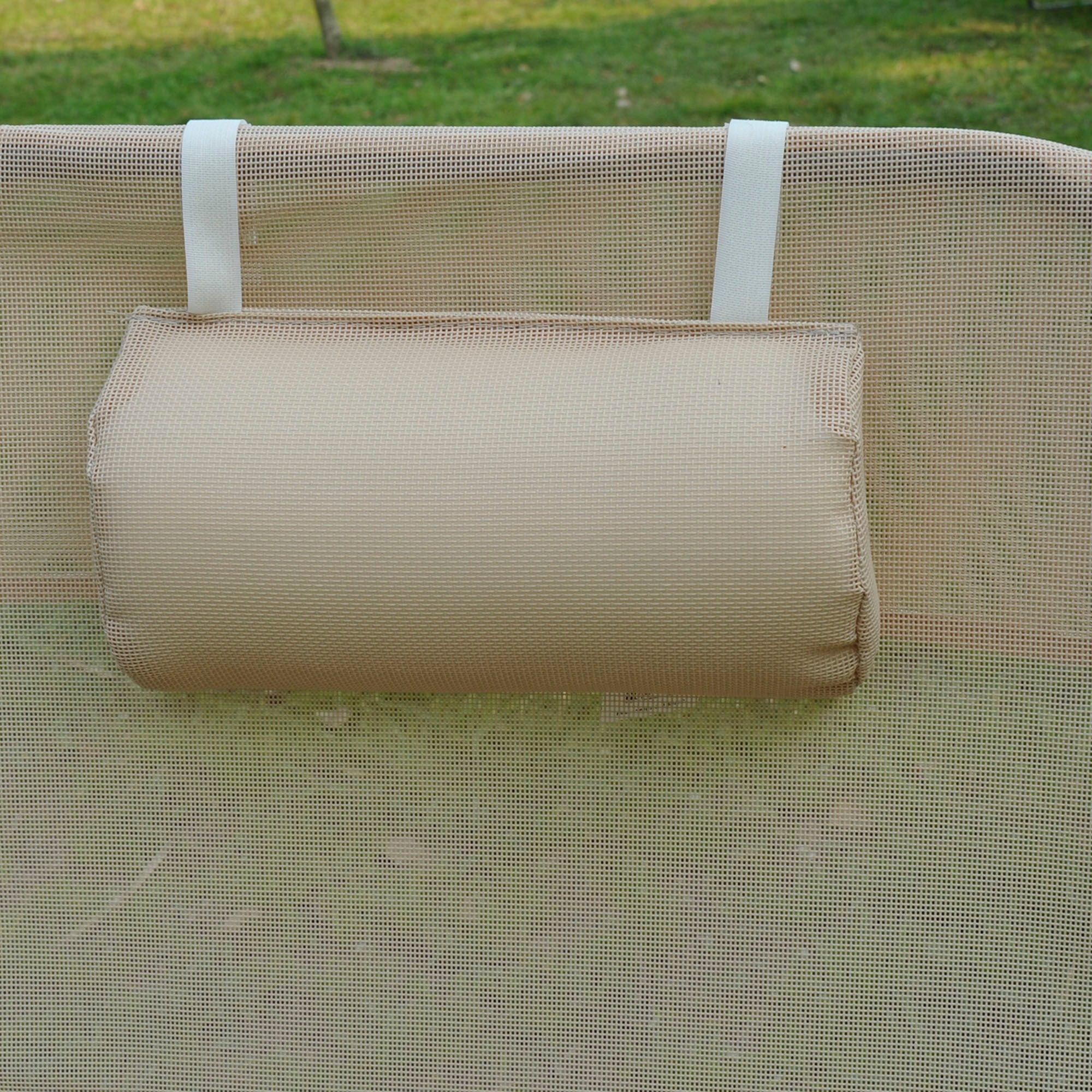 EasyComfort Opvouwbare ligstoel met kussen