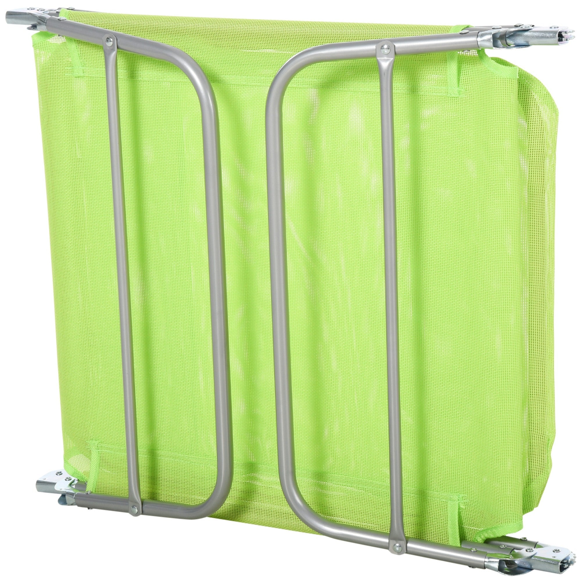EasyComfort opvouwbaar ligbed 182x56x24.5cm lichtgroen