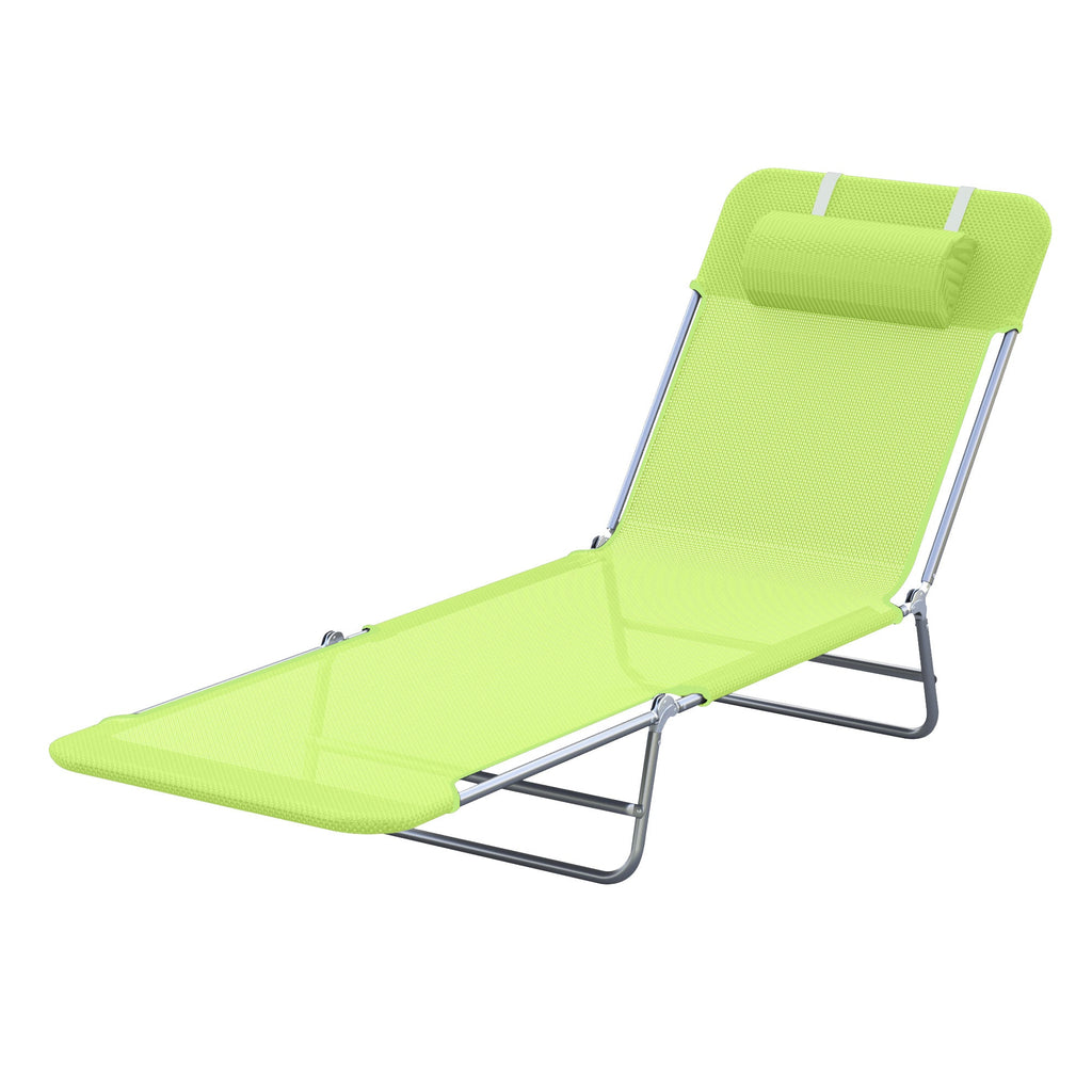 EasyComfort opvouwbaar ligbed lichtgroen