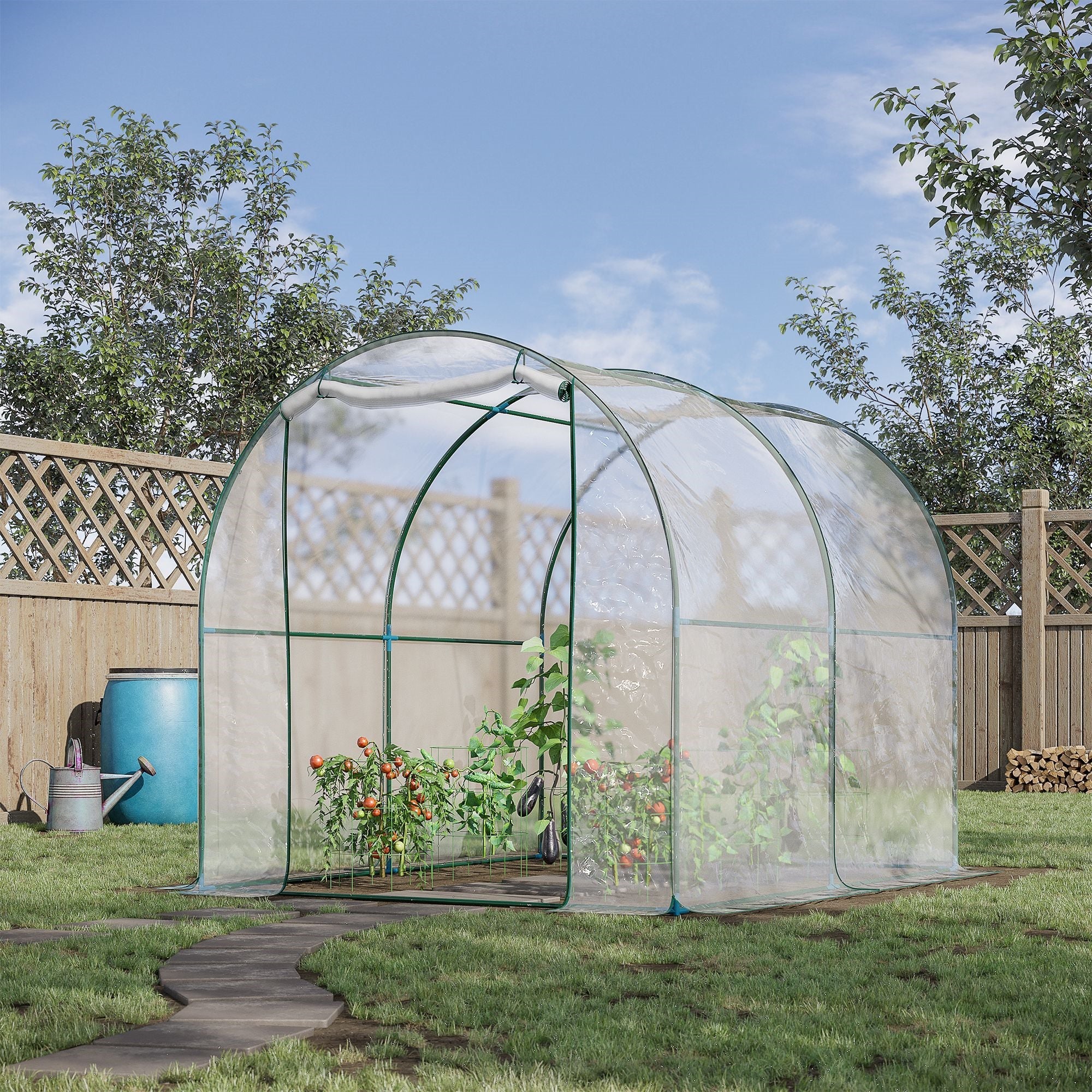 EasyComfort PVC tunnelkas 250 x 200 x 200 cm