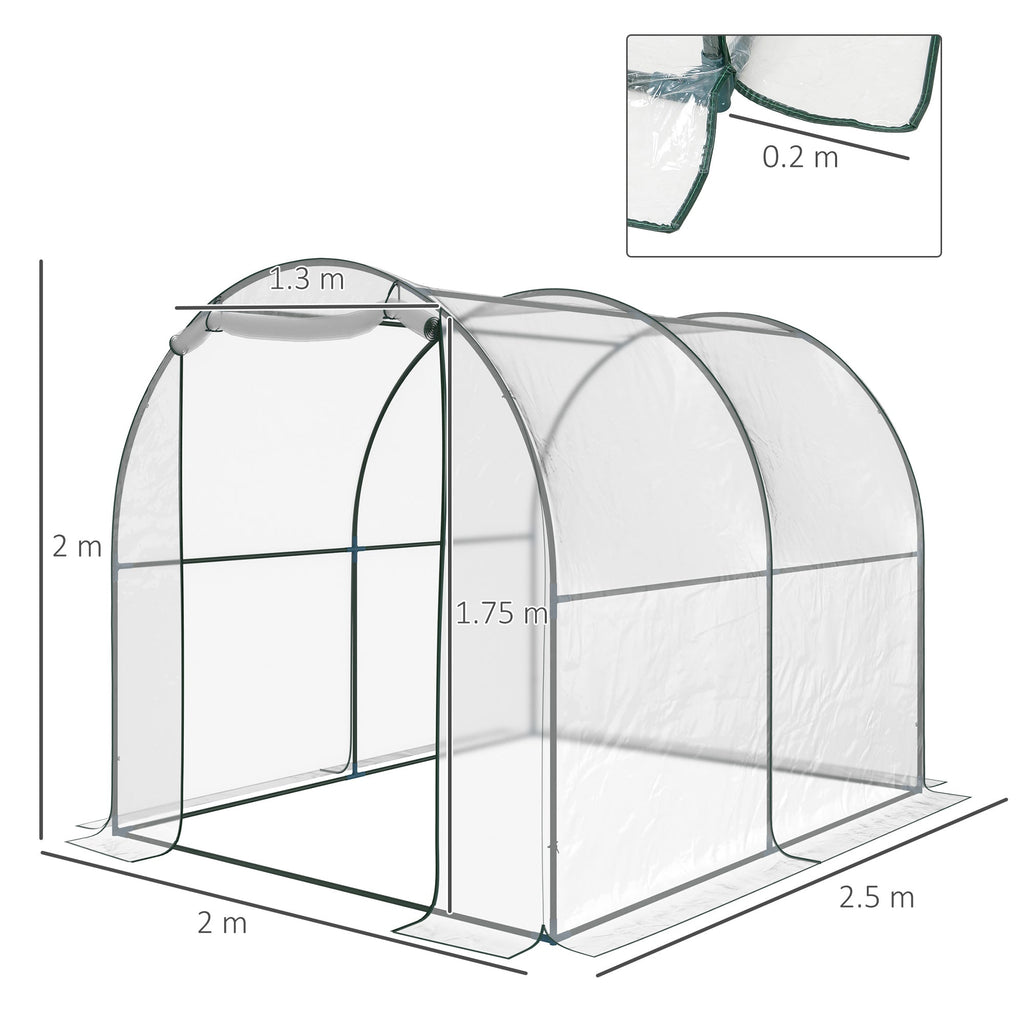 EasyComfort PVC tunnelkas 250 x 200 x 200 cm