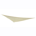 EASYCOMFORT Sunshade Sails driehoekig zonnescherm 6x6x6m, crème
