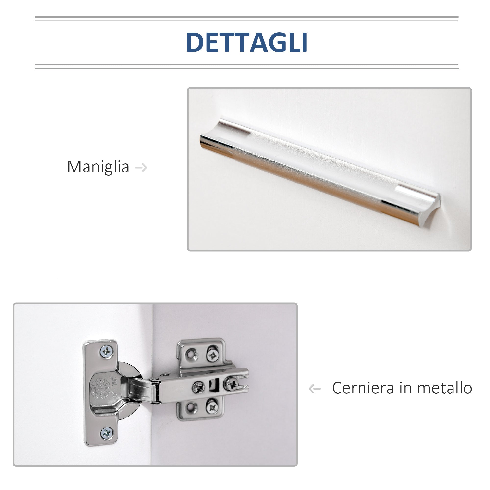 Easycomfort Mobile porta TV in legno with Ruote e 2 ante Console Cassettiera 60x35x65cm (white Violaceo