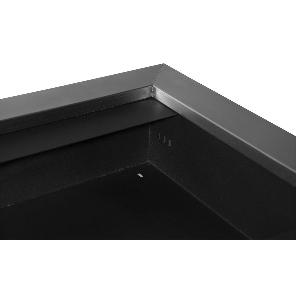 EasyComfort bio-ethanol haard wandmodel met 2 branders 110 x 54 x 14 cm