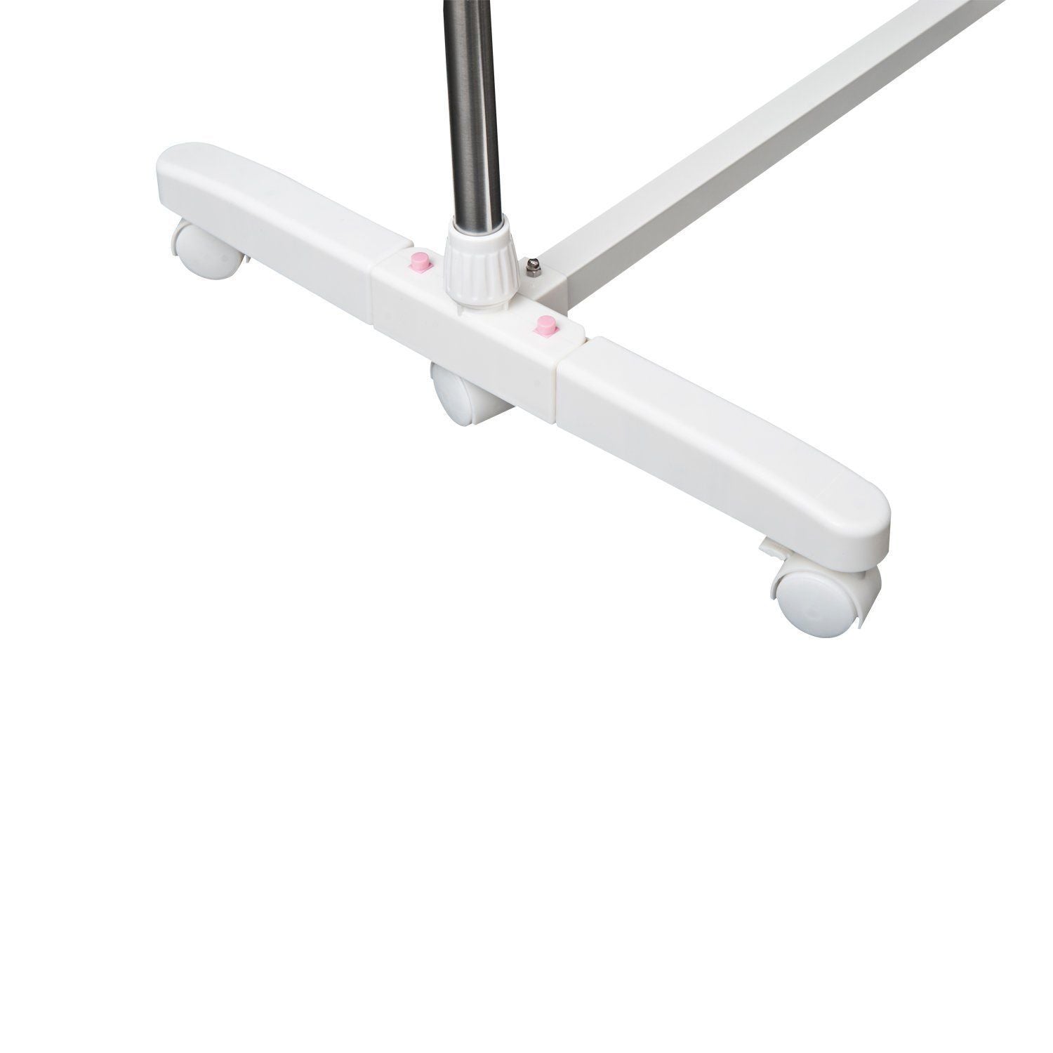 EasyComfort inklapbaar droogrek met 6 wielen 142x55x172 cm
