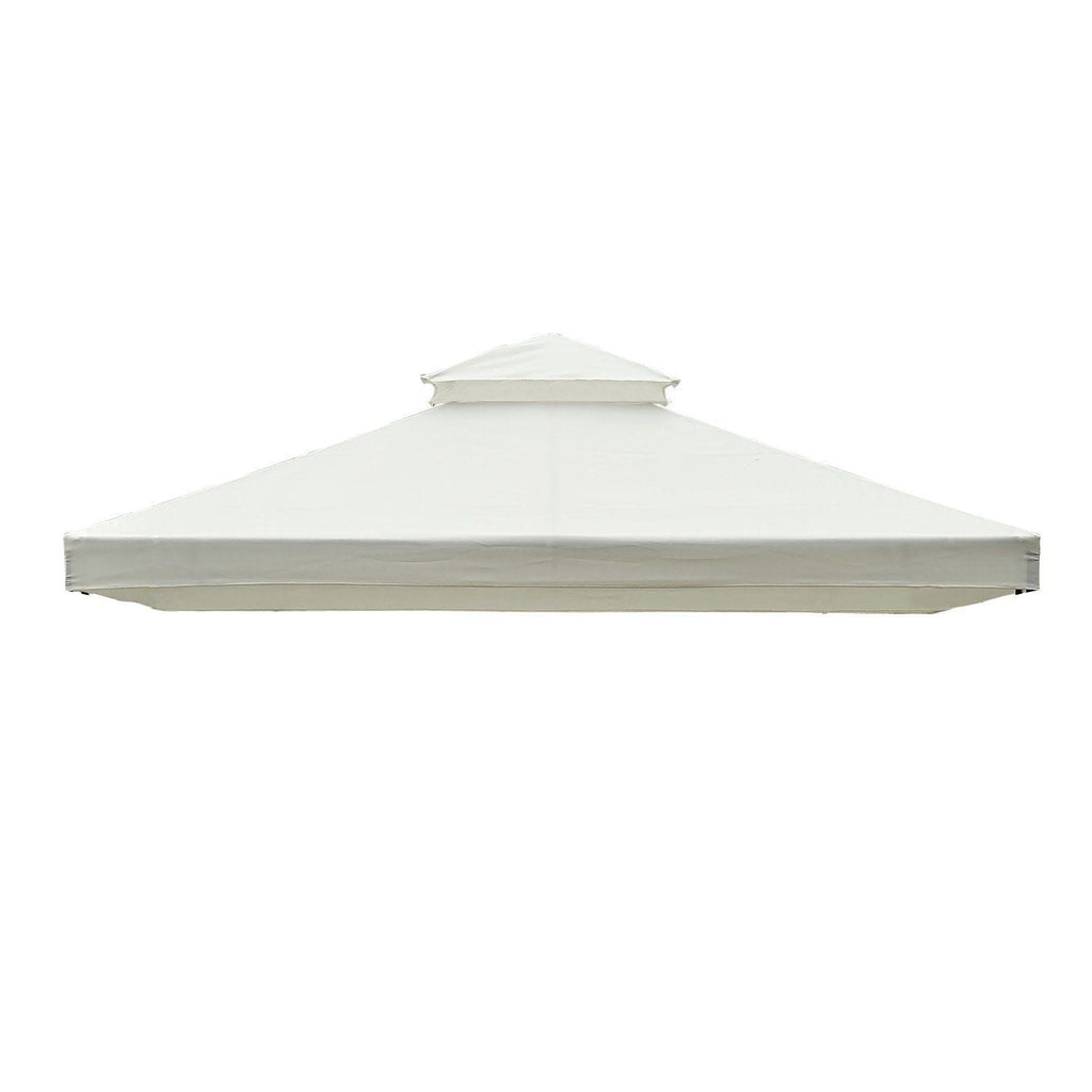 EASYCOMFORT Waterproof Replacement Roof for Double Roof Garden Gazebo 3x4m
