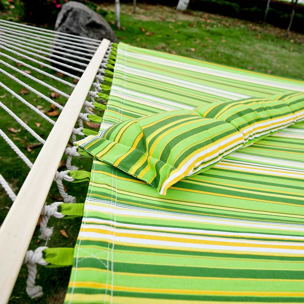 EasyComfort dubbele hangmat 188x140 cm met 3 kussens