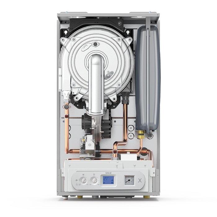 Caldaia a Condensazione Unical X 24 C Gpl con Kit Scarico Fumi