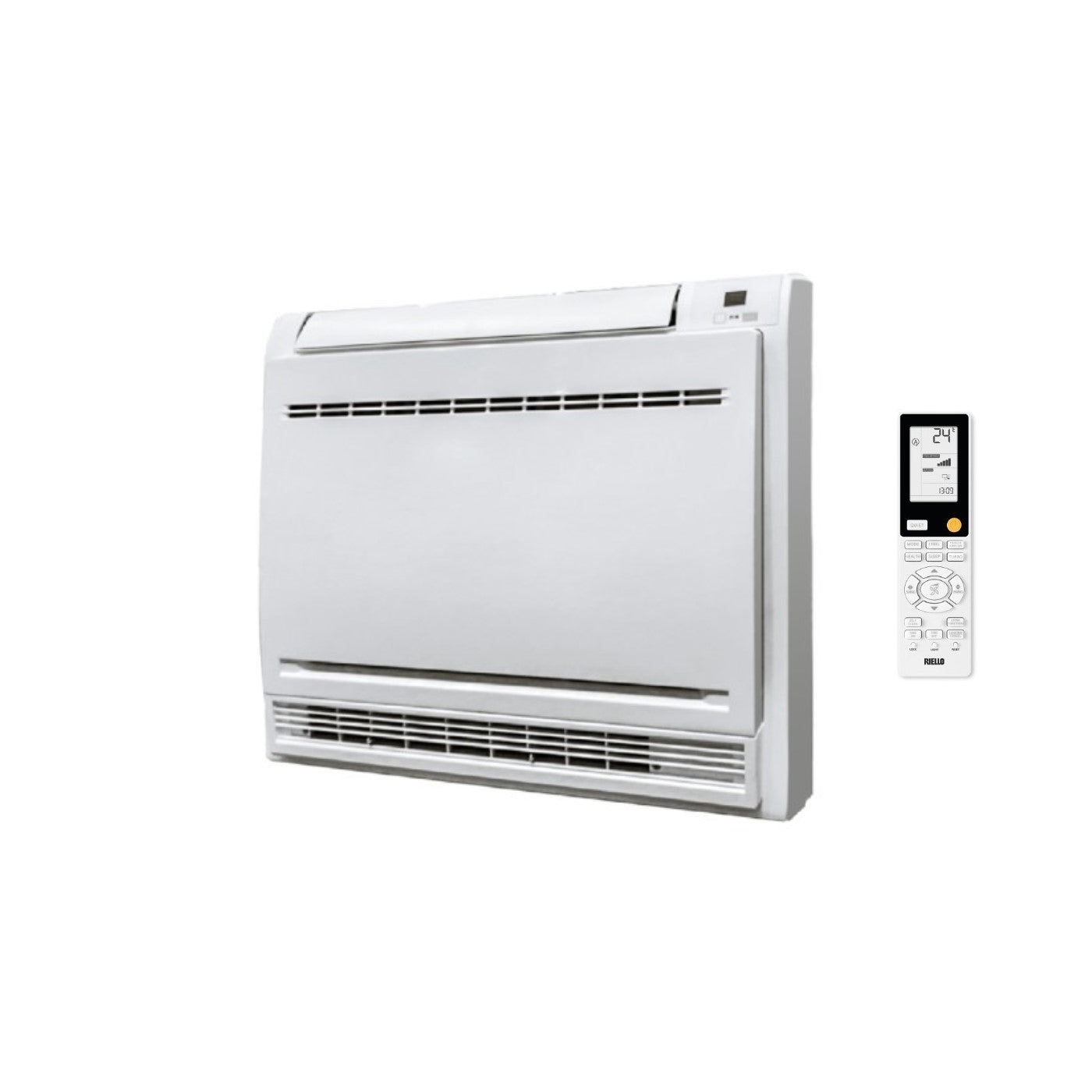 Unità Interna Console a Pavimento Riello 12000 Btu AMC 35 PLUS R-32 20151550 with Telecomando di series Incluso