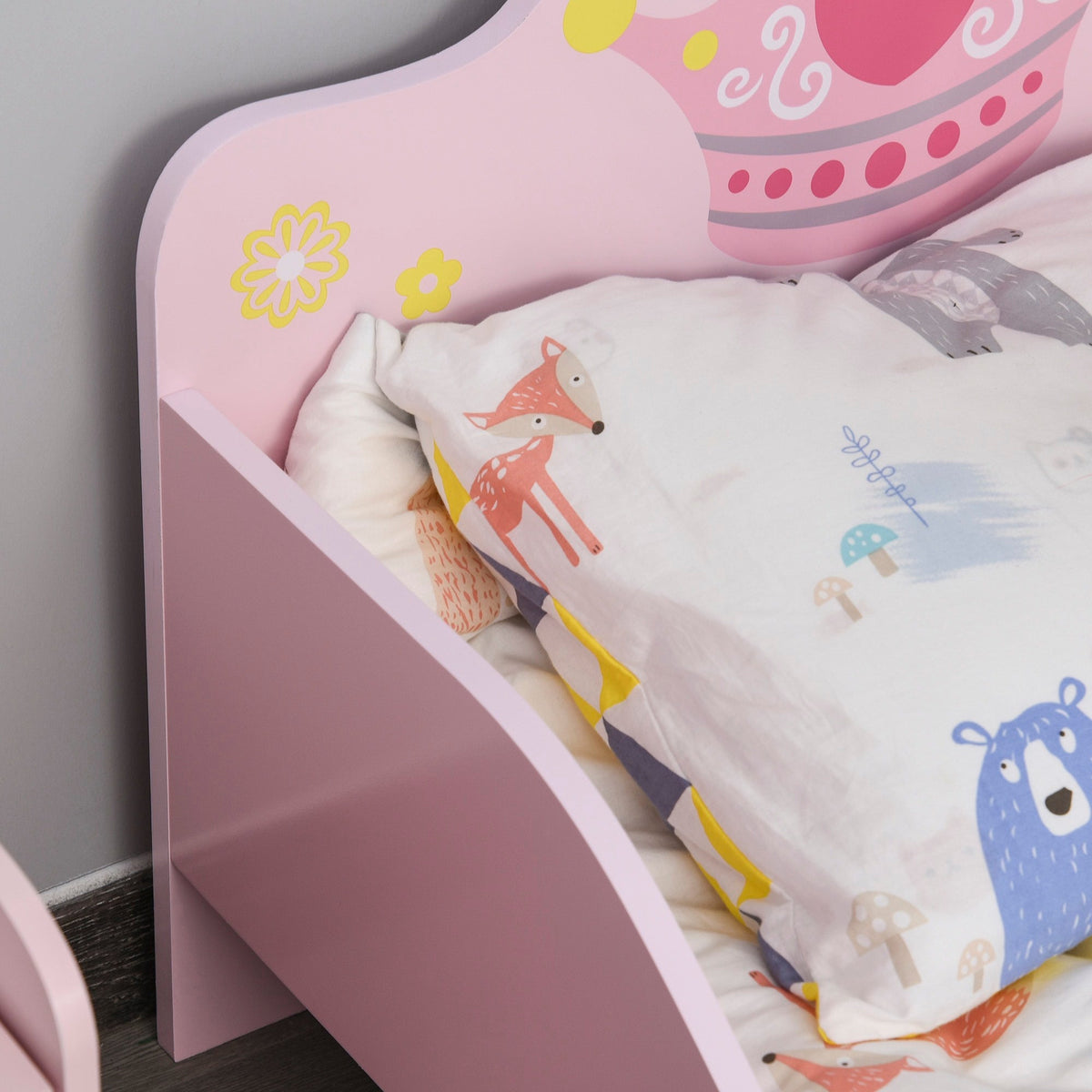 EasyComfort kinderbed 143x73x60 cm – roze
