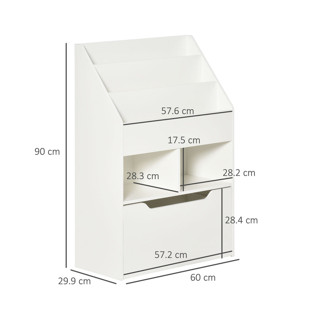 EasyComfort Piccola kinderboekenkast 60x29.9x90 cm