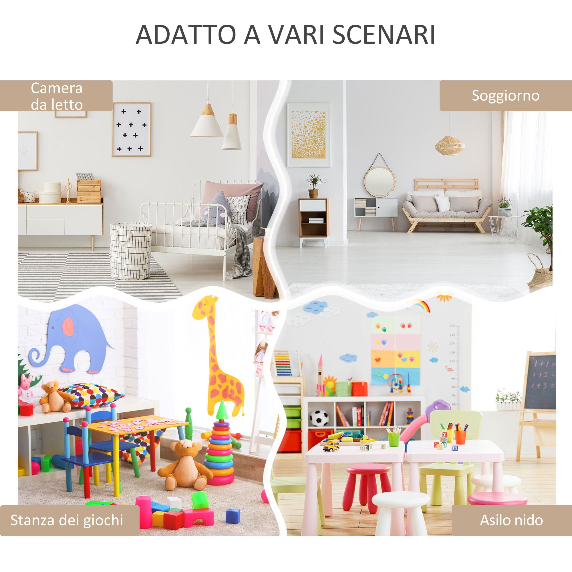 EasyComfort Piccola kinderboekenkast 60x29.9x90 cm