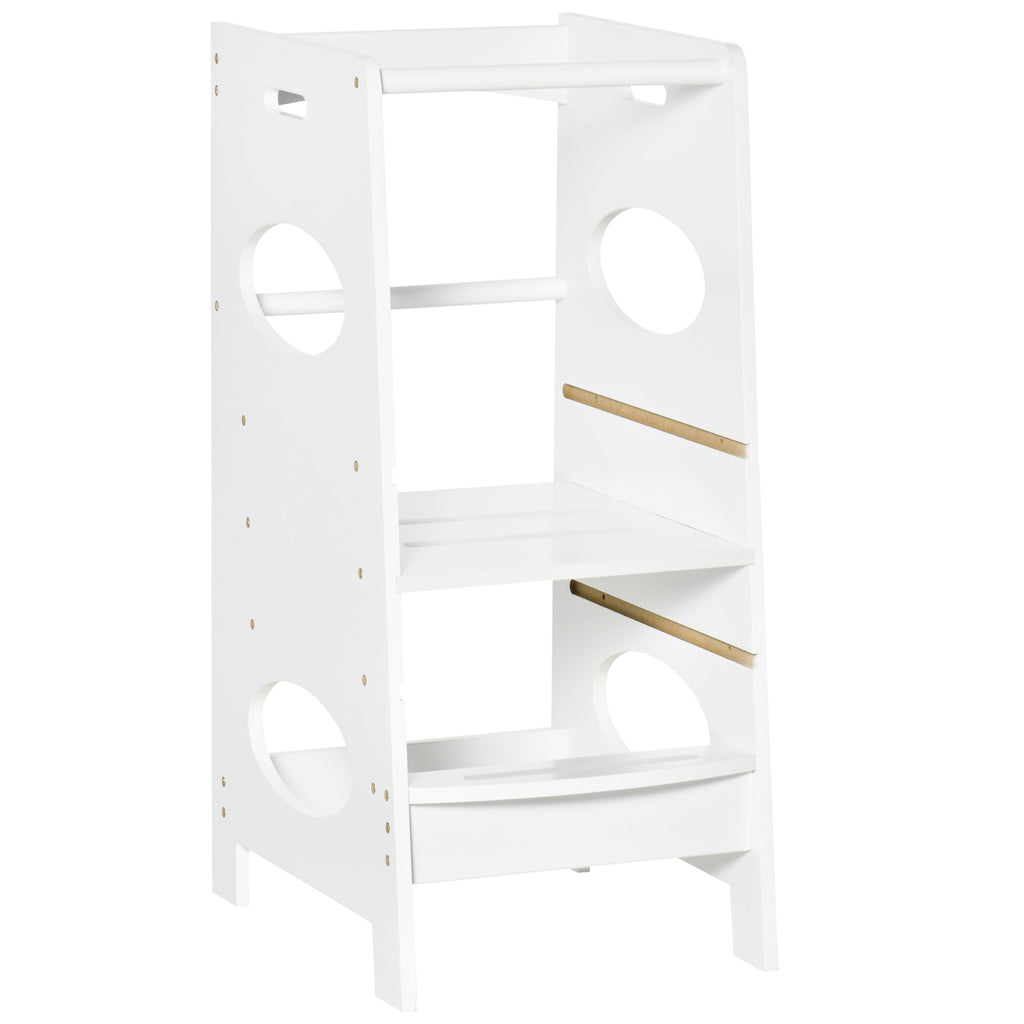 EasyComfort Montessori leertoren MDF wit