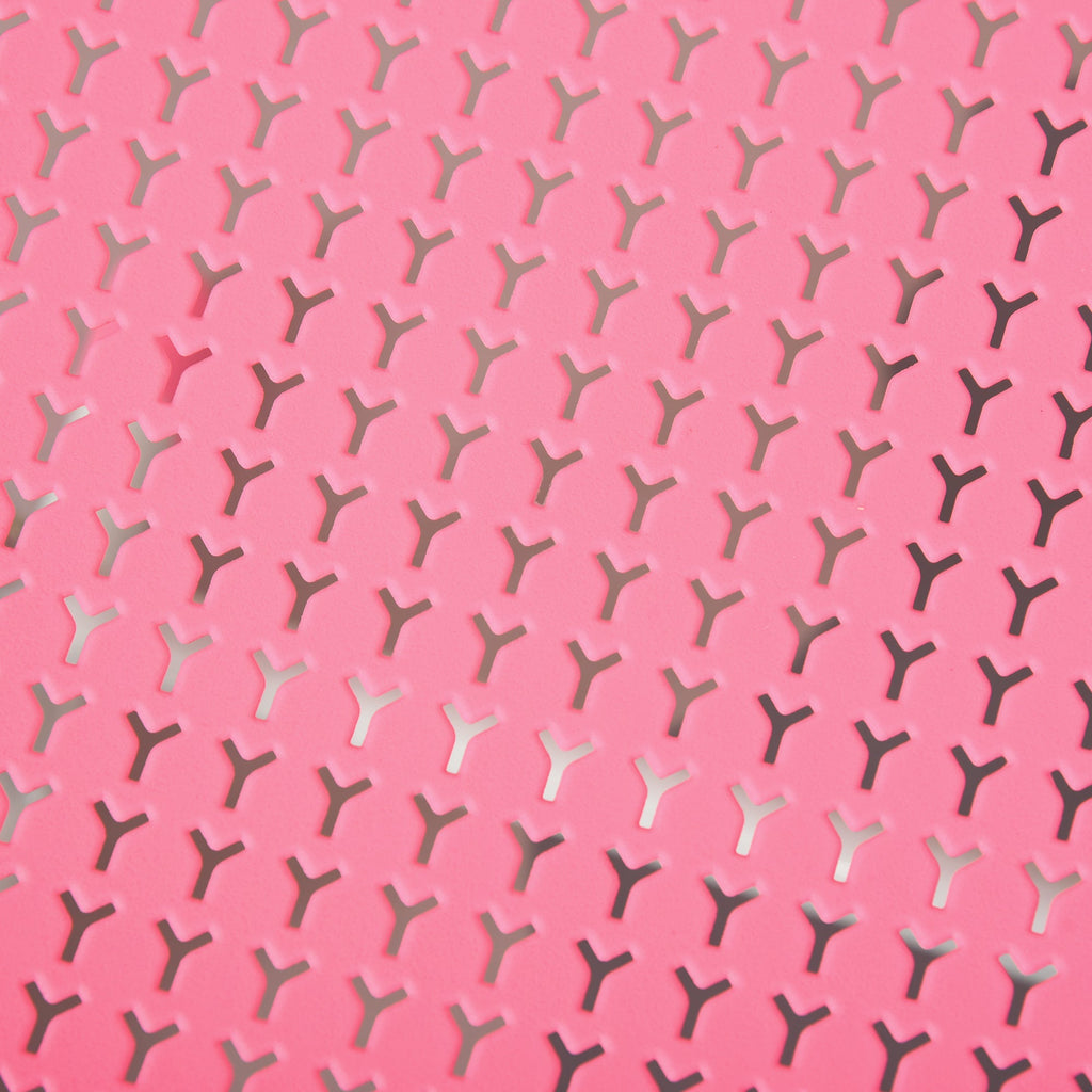 Easycomfort Banco Scuola with Sedia per Bambini 6-12 Anni Altezza Regolabile, Lampada LED, Leggio e Portapenne, Acciaio e MDF, Rosa
