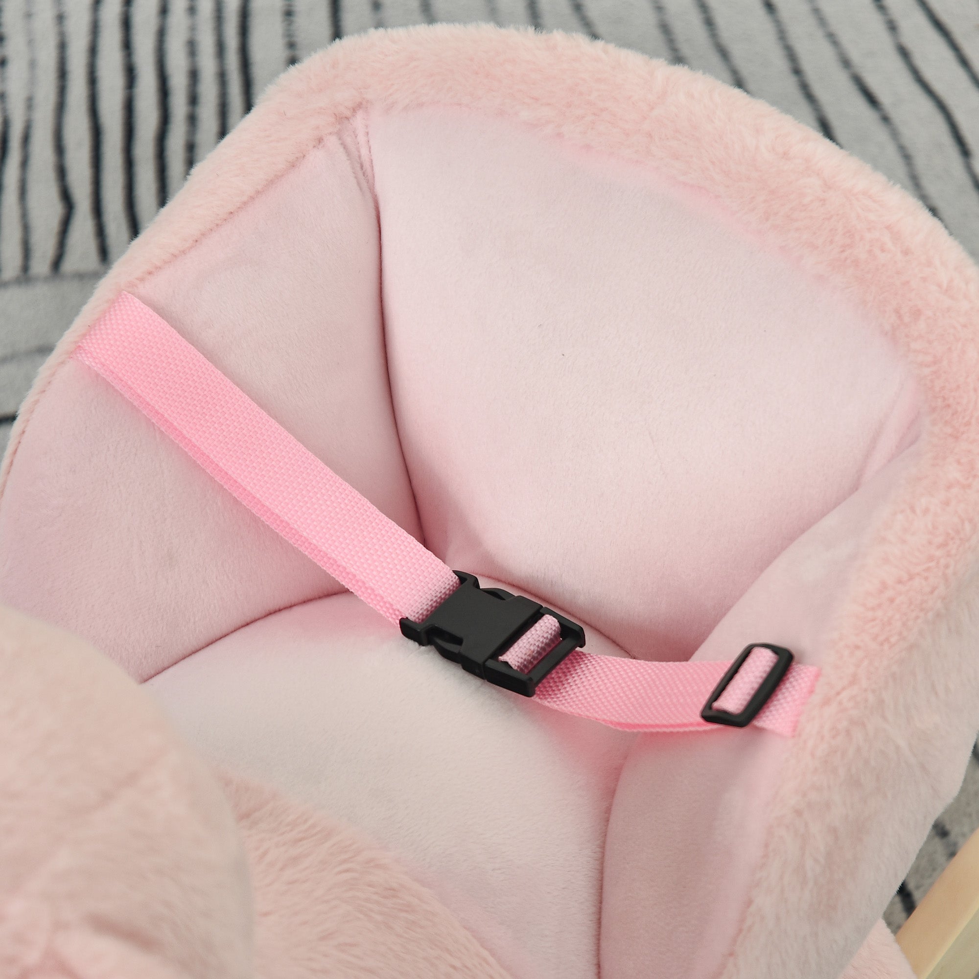 Easycomfort roze hobbelkonijn met geluid (18-36 mnd, 40 kg)