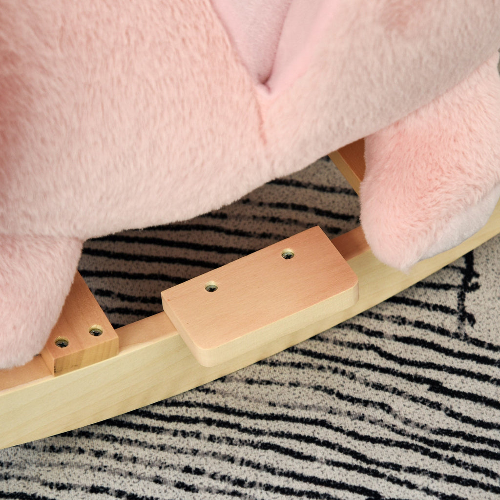 Easycomfort roze hobbelkonijn met geluid (18-36 mnd, 40 kg)