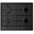 Piano Cottura A Gas Candy Idea CHW6BRBB 4 Fuochi (L59,5xP51) Nero