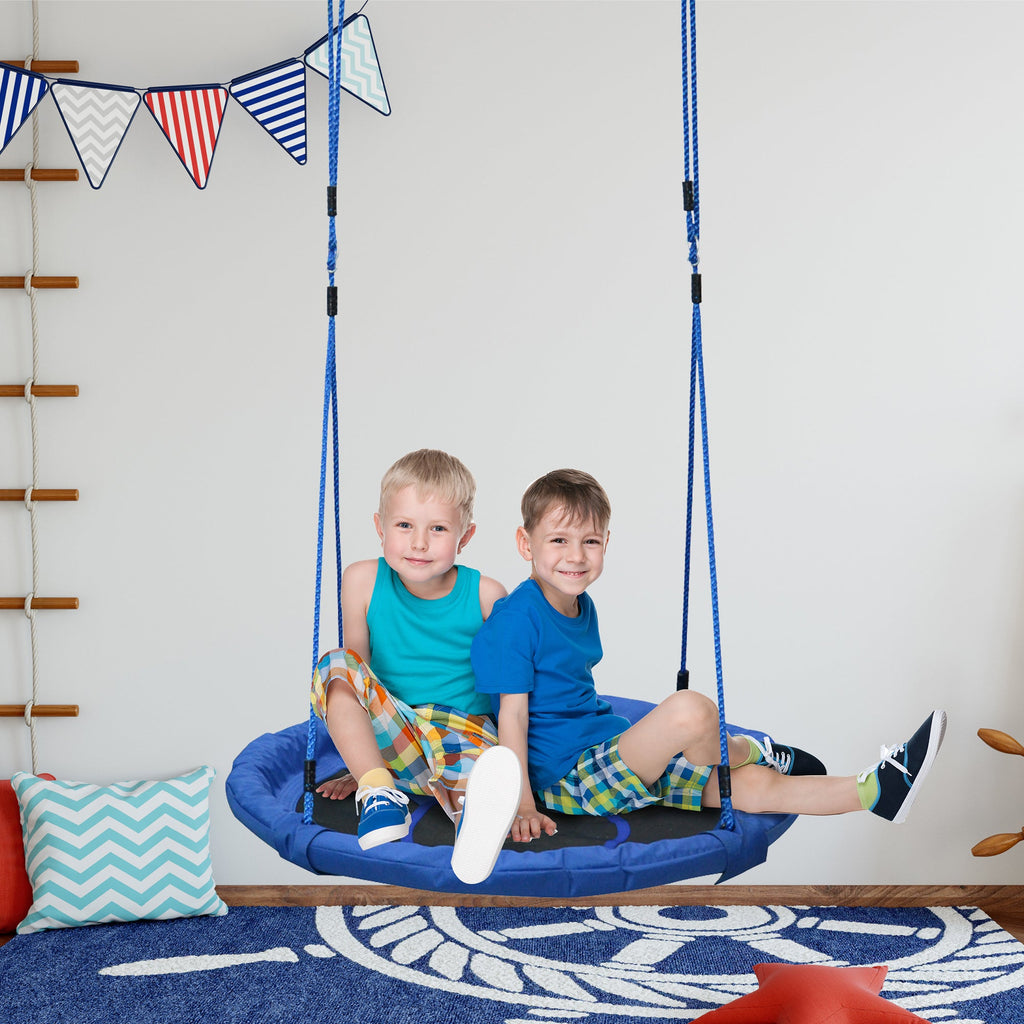 Easycomfort Altalena da Giardino per Bambini tra 3 e 8 anni Interno ed Esterno ?100 × 180cm Carico Massimo di 100kg