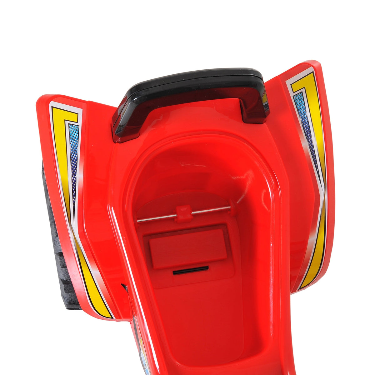 EasyComfort kinderquad met claxon, muziek en lichten 60x38x42 cm rood