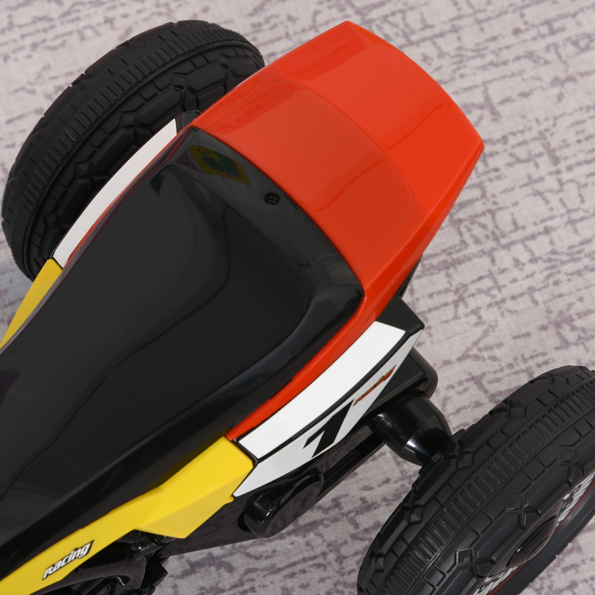 EasyComfort kinderdriewieler motorstijl 18–36 mnd - rood