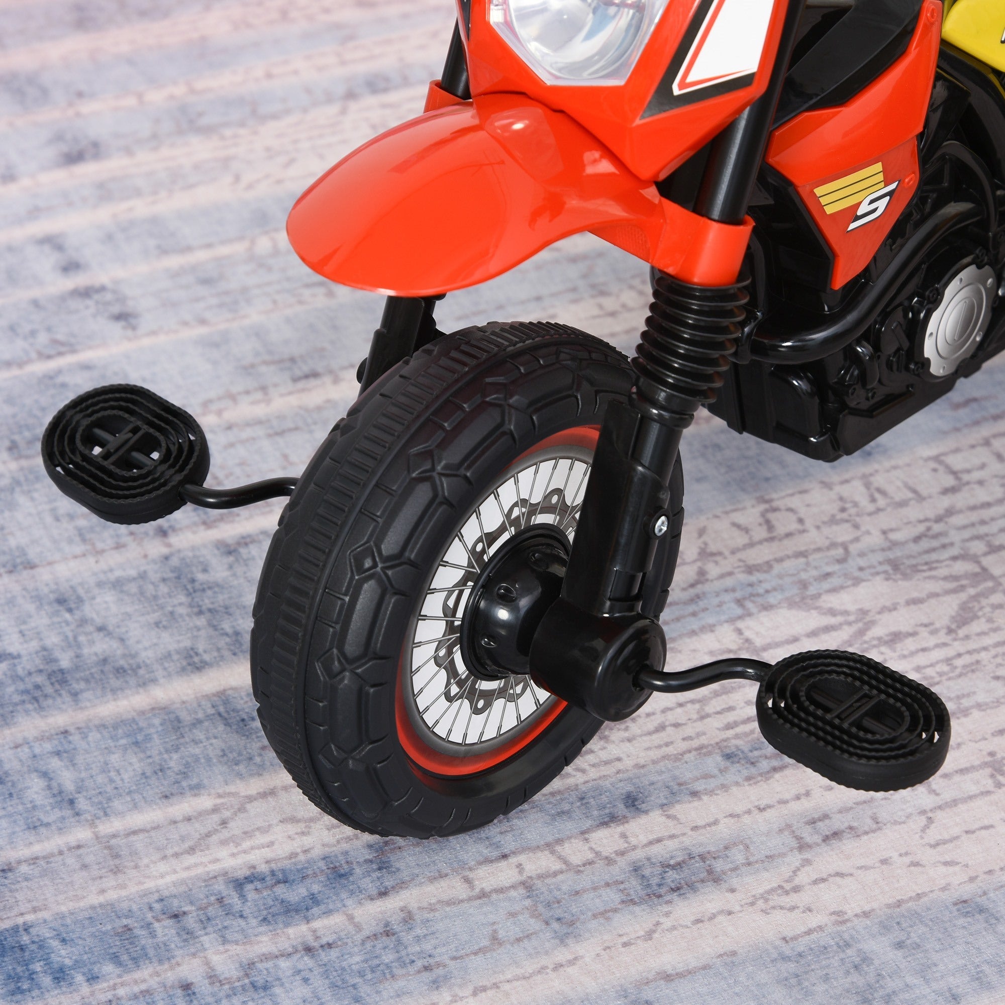EasyComfort kinderdriewieler motorstijl 18–36 mnd - rood