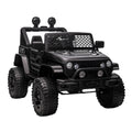 Easycomfort Macchina Elettrica per Bambini 3-6 Anni da 12V with Telecomando, Fari e Clacson, 100x64.2x71 cm, black