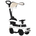Easycomfort Macchina a Spinta per Bambini 12-36 Mesi with Licenza Mercedes, Tettuccio e Maniglia di Spinta, 85.5x40.5x95 cm, white