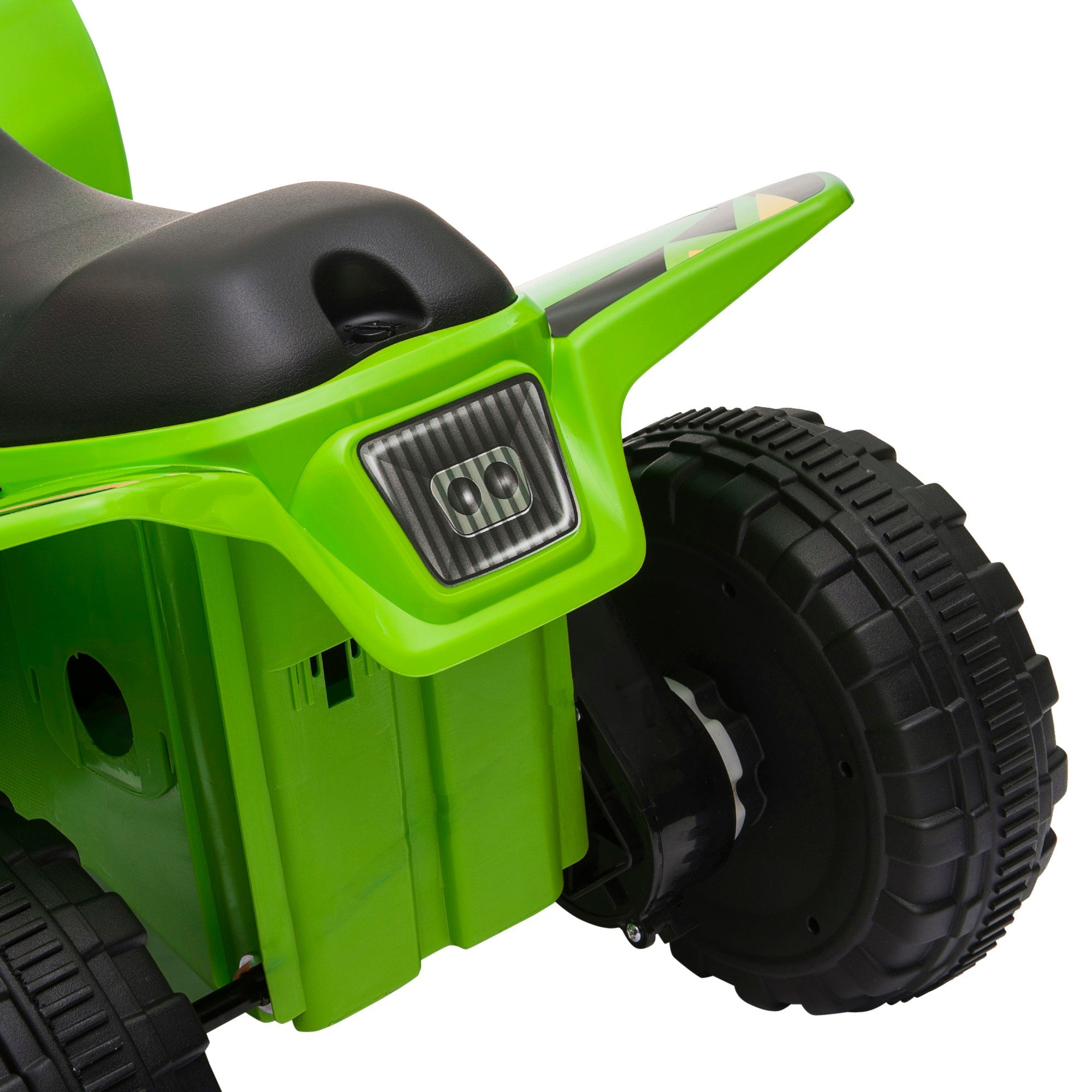 Easycomfort Quad Elettrico per Bambini with Batteria Ricaricabile 6V e Marcia Avanti e Indietro, 72x40x45.5 cm, Verde