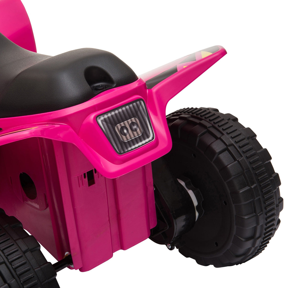 EasyComfort elektrische kinderquad 6V, 2.8–4.6 km/u, roze