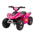 EasyComfort elektrische kinderquad roze