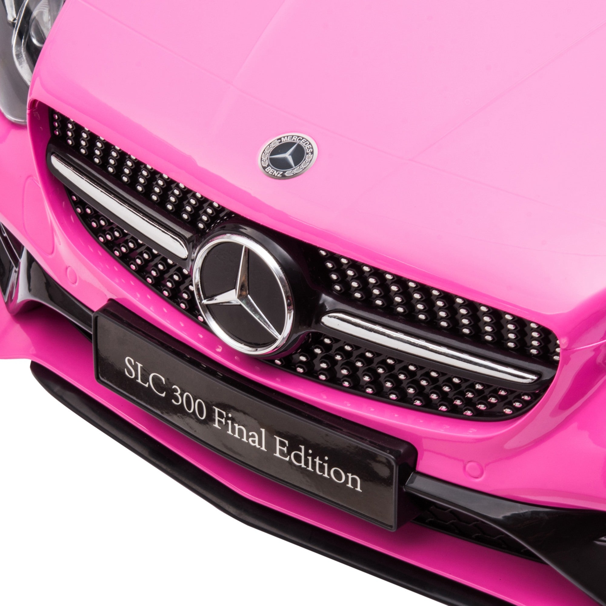 EasyComfort Mercedes SLC elektrische kinderauto met afstandsbediening - roze