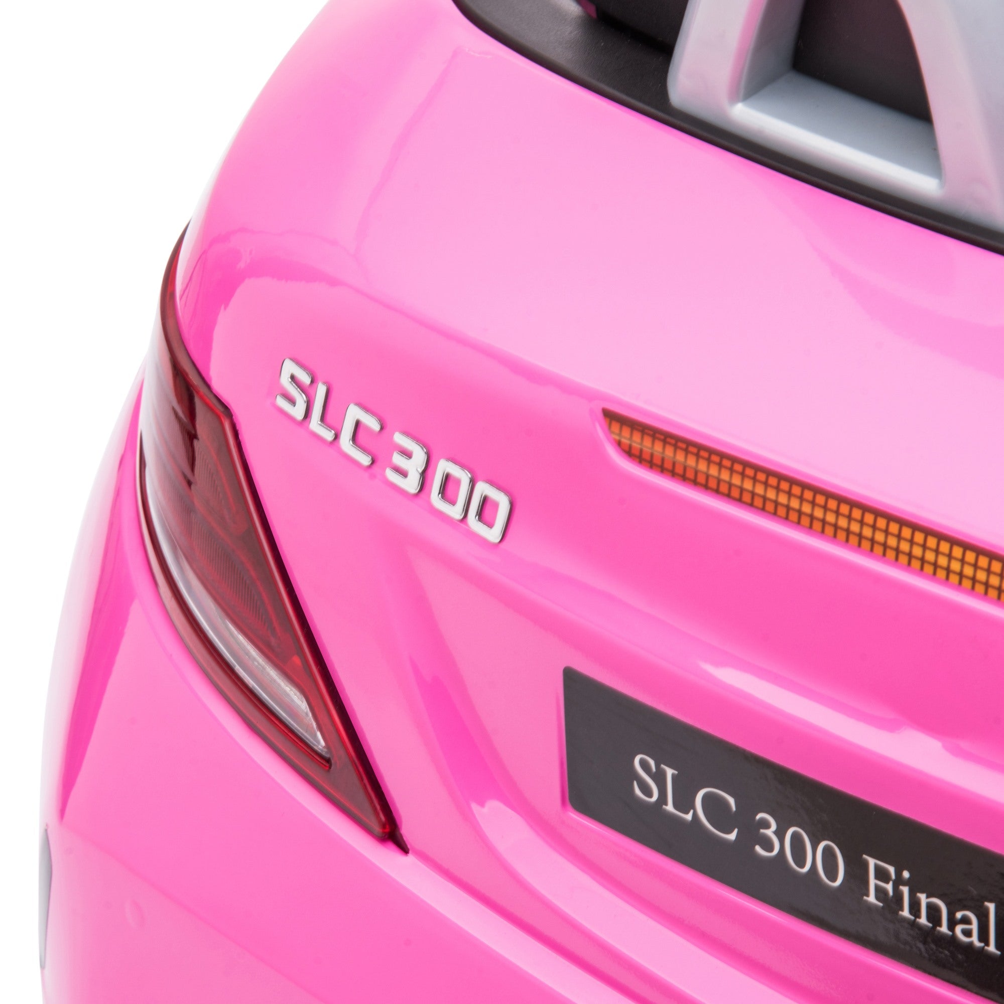 EasyComfort Mercedes SLC elektrische kinderauto met afstandsbediening - roze