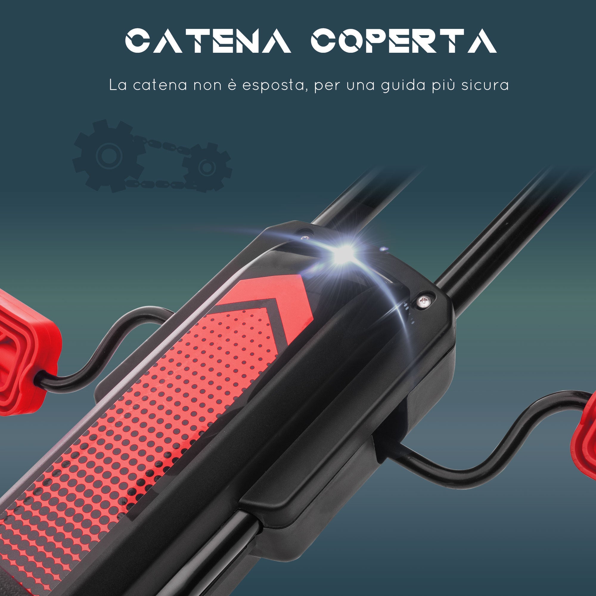 Easycomfort Go Kart a Pedali per Bambini da 5-12 Anni with Sedile Regolabile e Ruote in Gonfiabili, Rosso