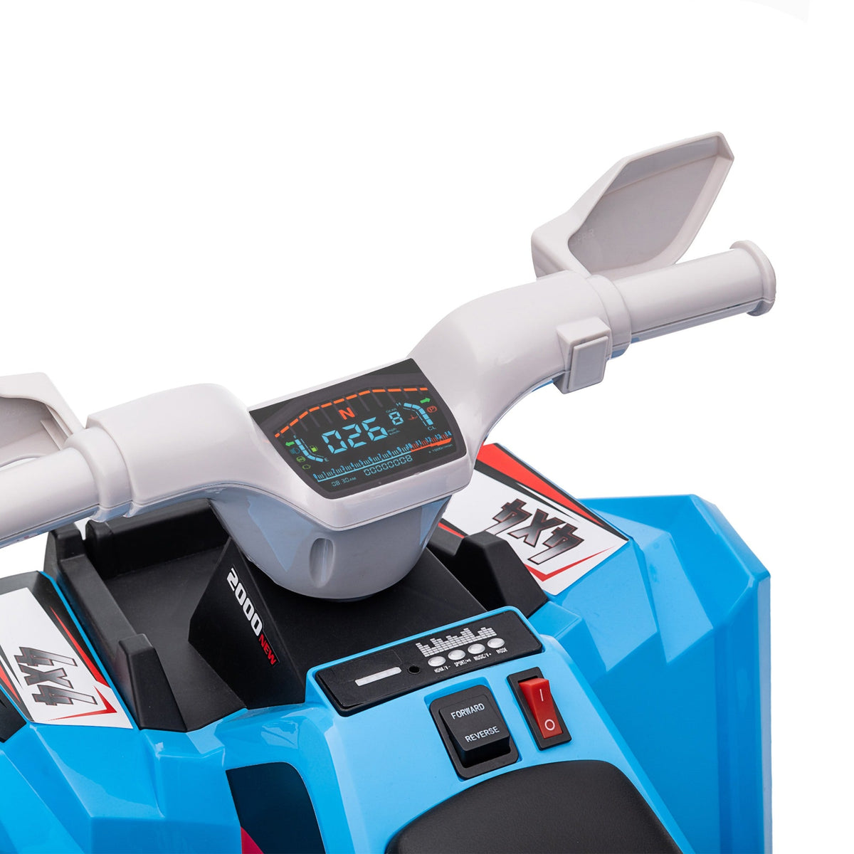 EasyComfort elektrische kinderquad 18–36 mnd, 2.5 km/h, 70x41.5x48.5 cm