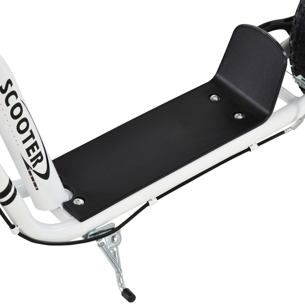 EasyComfort step met verstelbaar stuur en 2 remmen - Wit