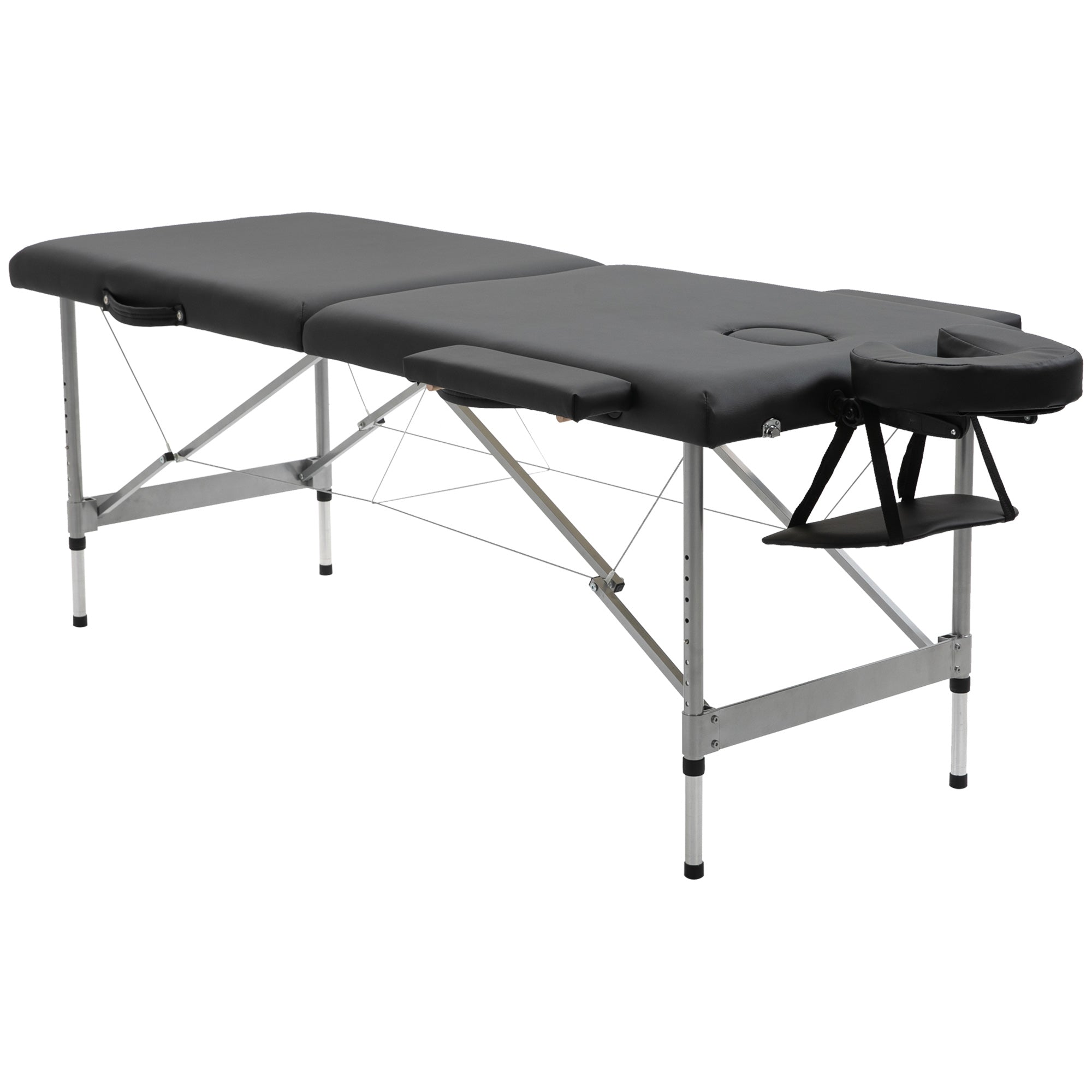 EasyComfort massagetafel inklapbaar zwart