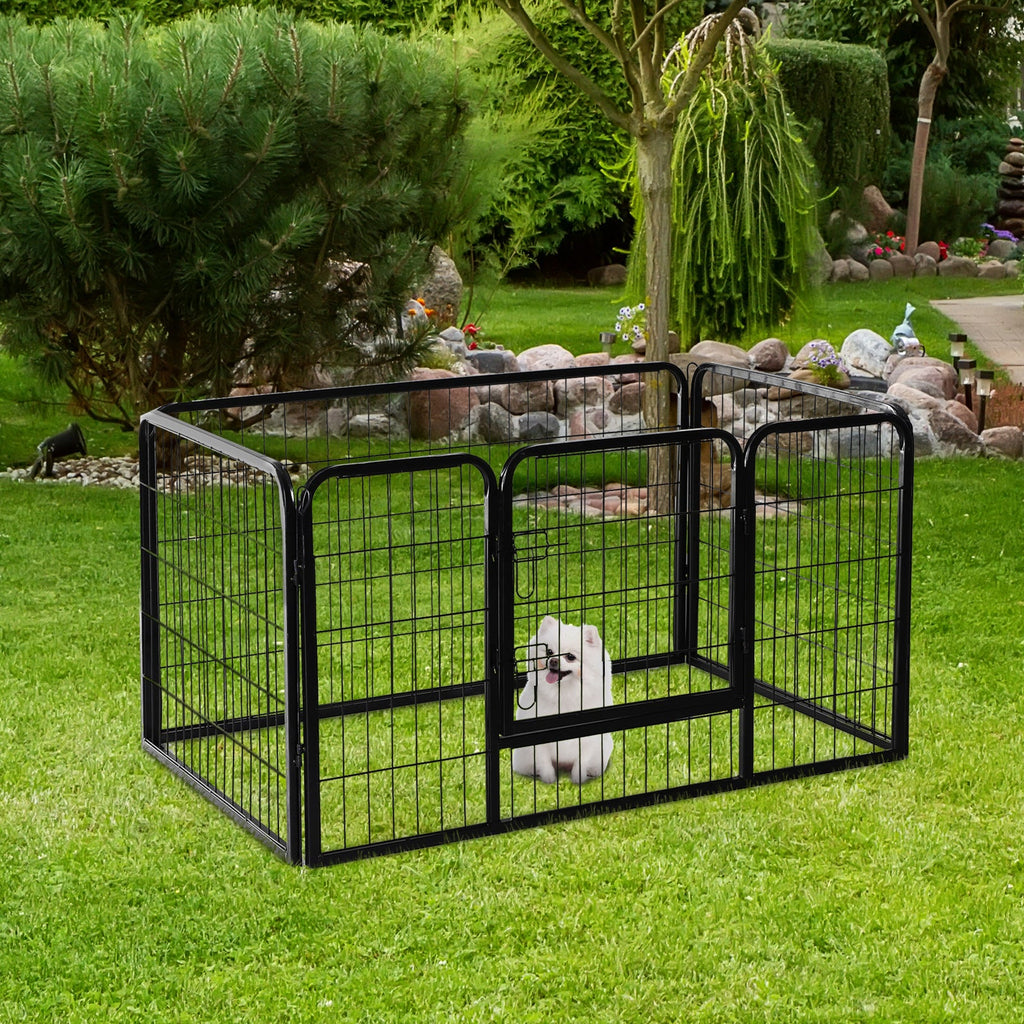 EASYCOMFORT Puppy fence, Animal fence, 125x80x70