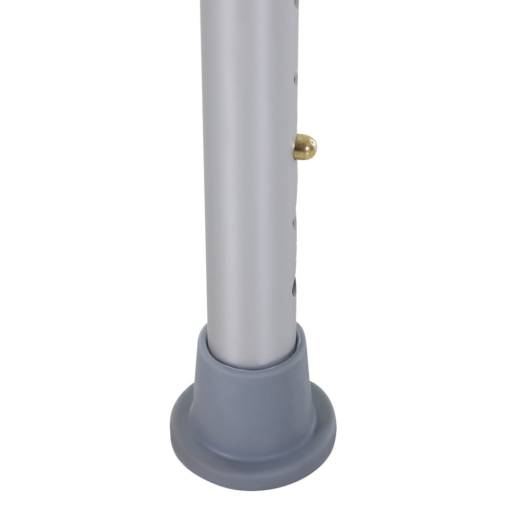 Easycomfort Sgabello per Doccia da Bagno in Lega di Alluminio e Plastica Antiscivolo, Altezza Regolabile 6 Livelli 39-52cm