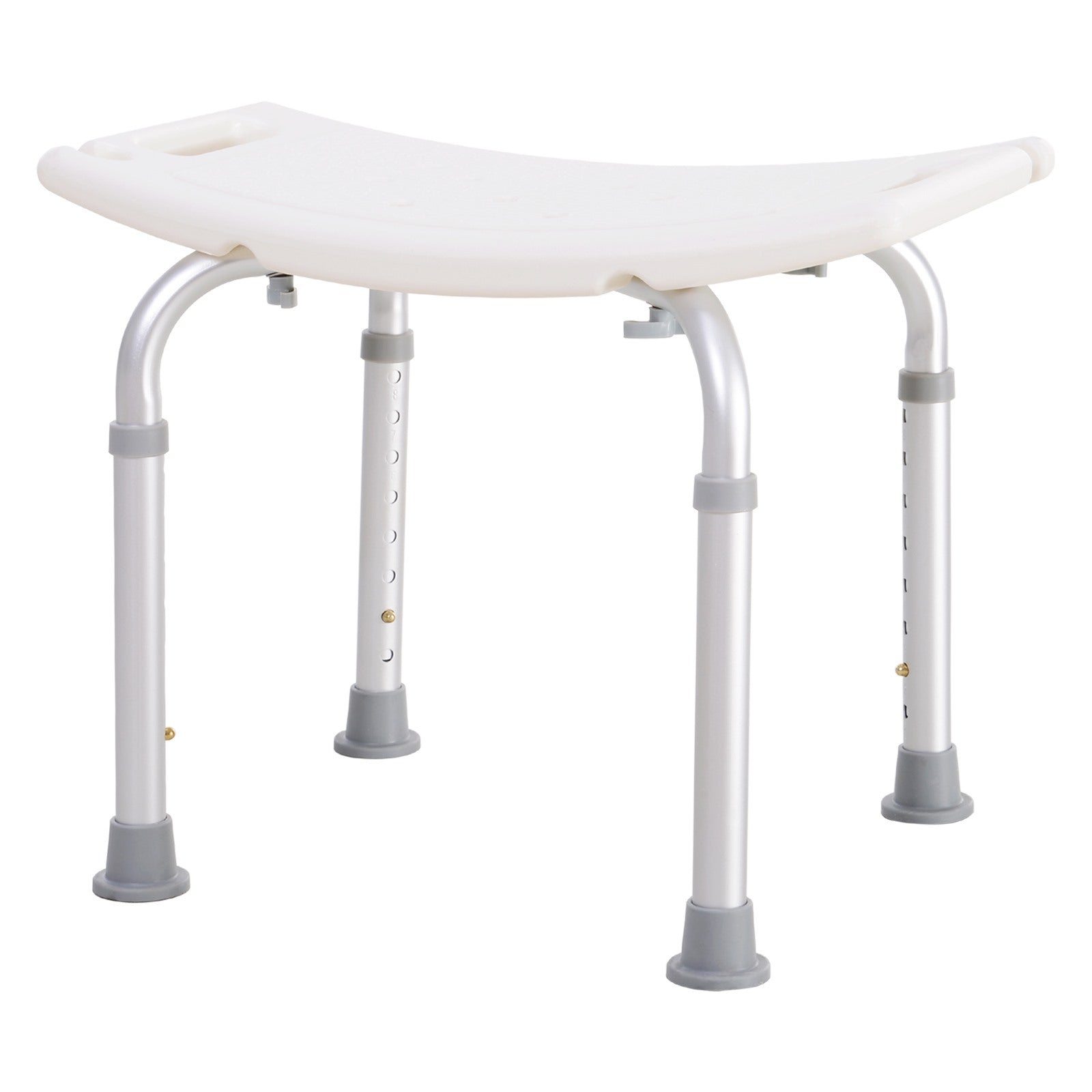Easycomfort Sgabello Sedile Sedia per Doccia Bagno, Antiscivolo, Altezza Regolabile
