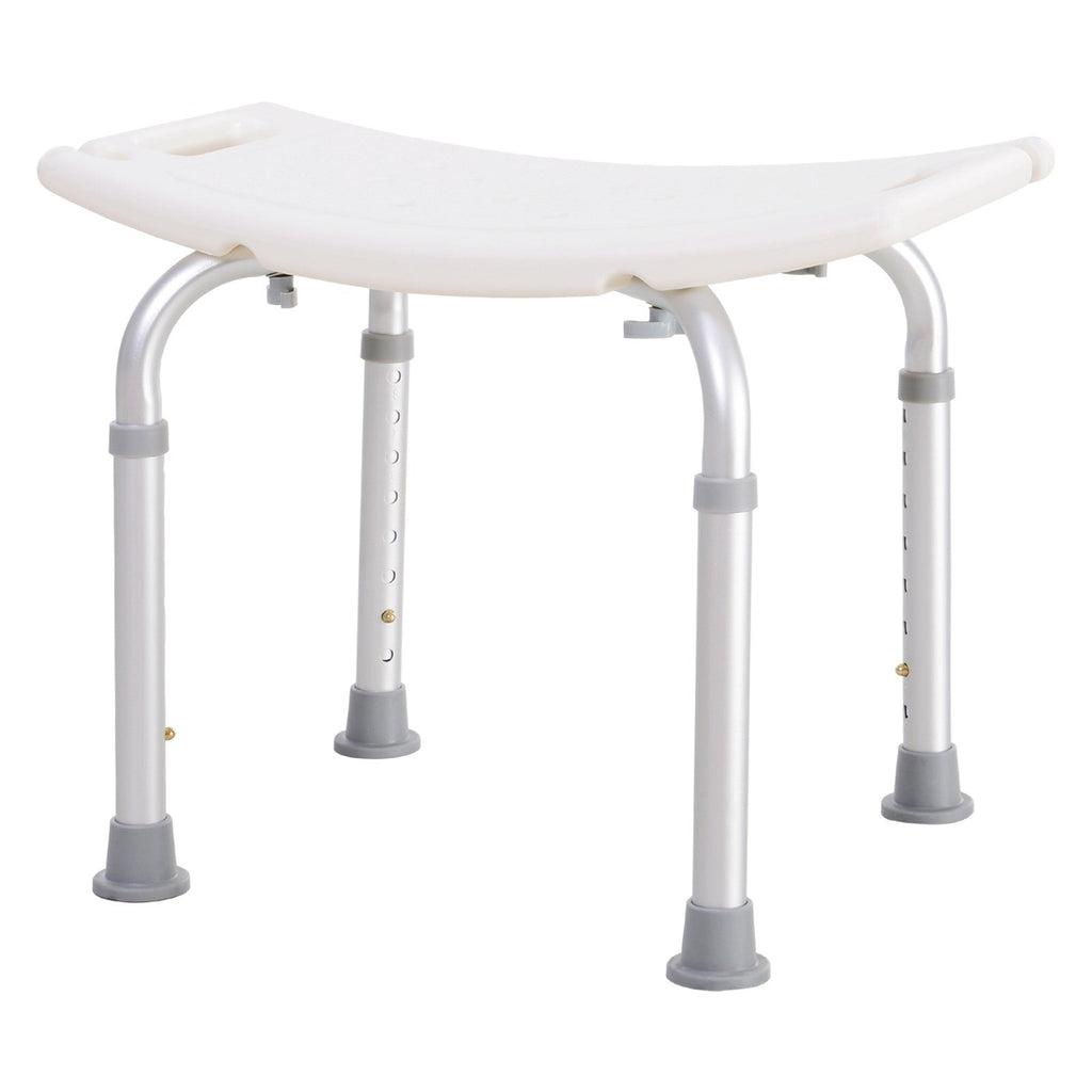 Easycomfort Sgabello Sedile Sedia per Doccia Bagno, Antiscivolo, Altezza Regolabile