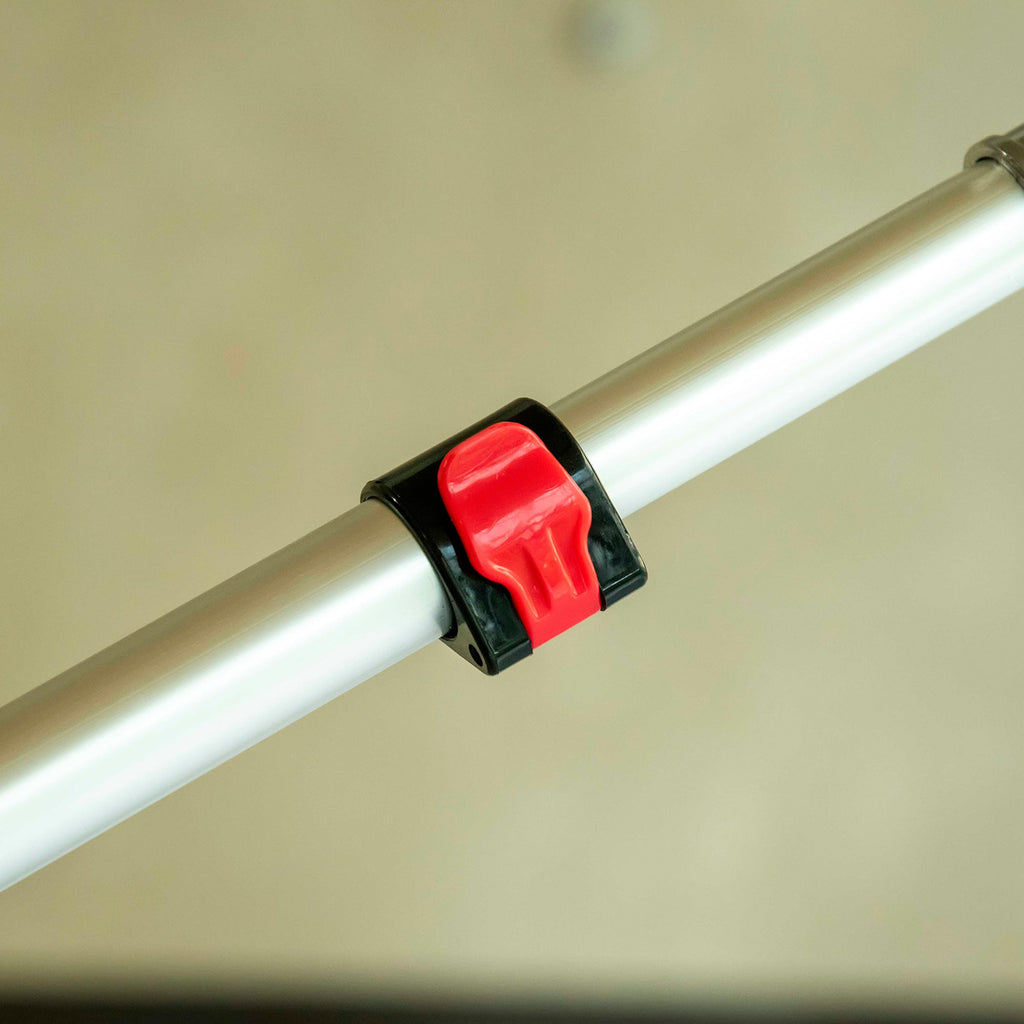 EasyComfort reinigingsset met telescopische steel en 3 borstels (4-delig)
