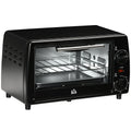 Easycomfort Fornetto Elettrico 10L da 750W with Temperatura Regolabile e Timer, 36.5x26x22 cm, black