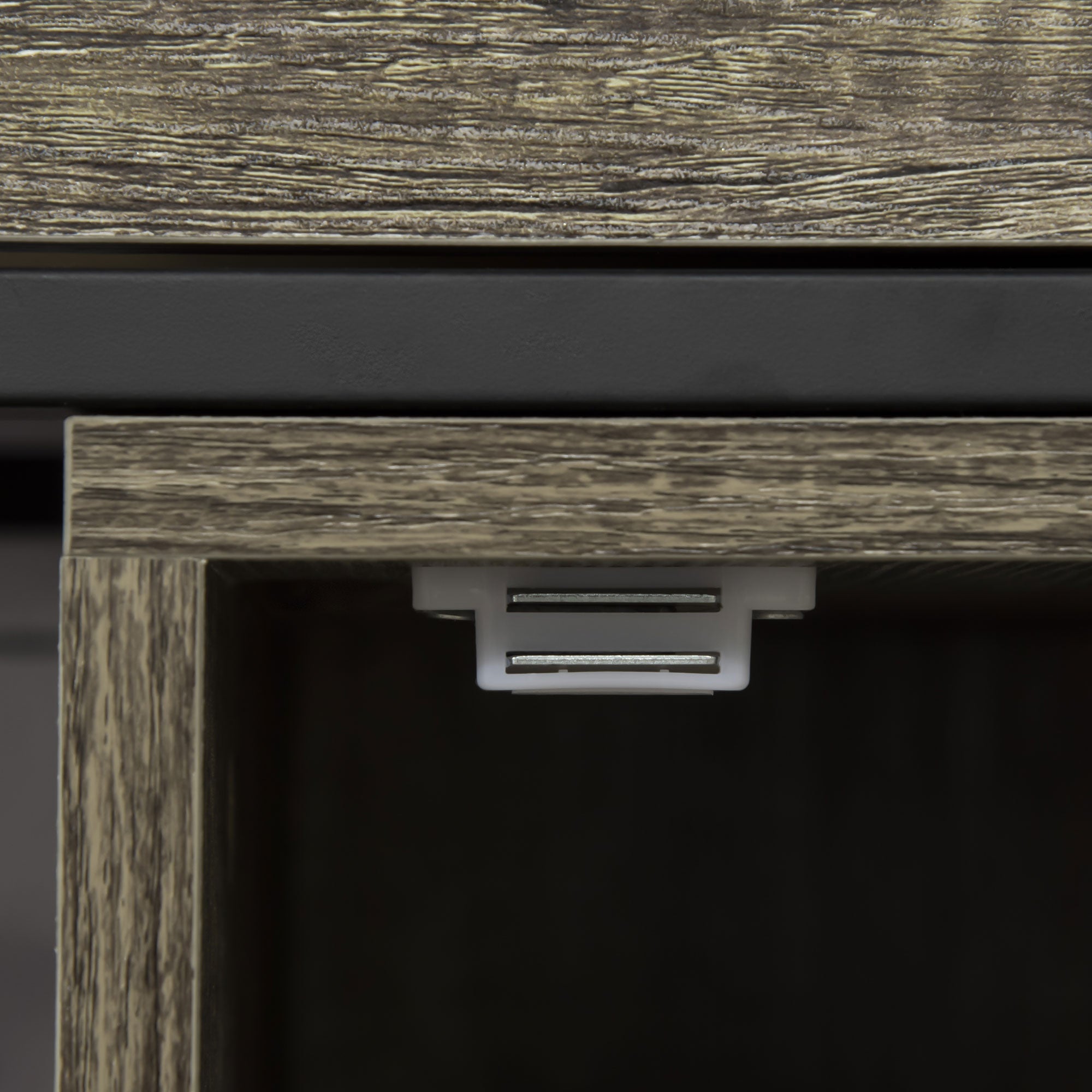 EasyComfort Carrello da Cucina Portavivande with Ruote, Legno Truciolato, 60x50x84.5cm, Marrone