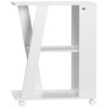 EasyComfort keukenwagen 60x38x77 cm wit