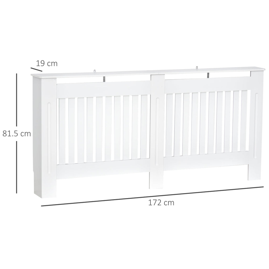 EasyComfort radiatorombouw wit MDF 172 x 19 x 81 cm