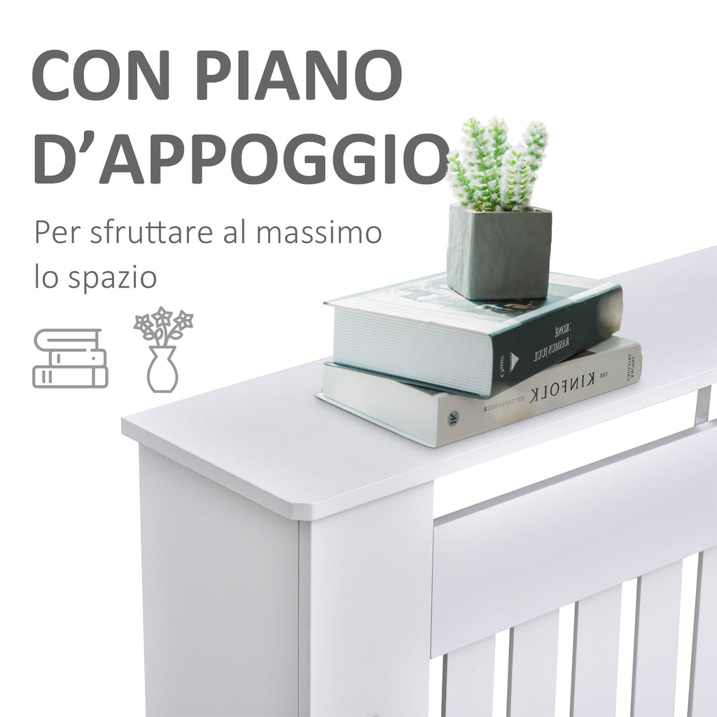 EasyComfort radiatorombouw wit MDF 172 x 19 x 81 cm