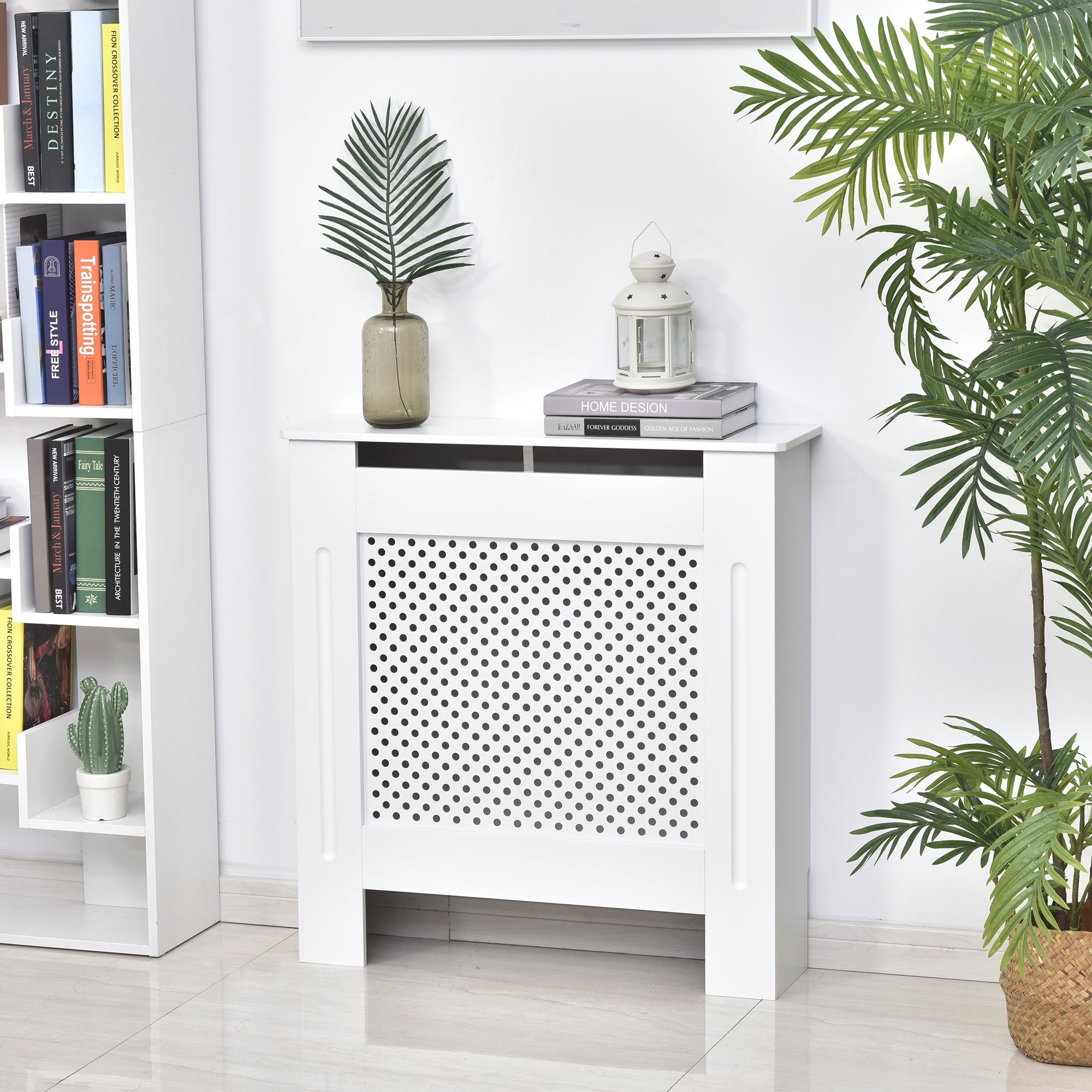 EasyComfort MDF radiatorombouw wit 78×82×19 cm