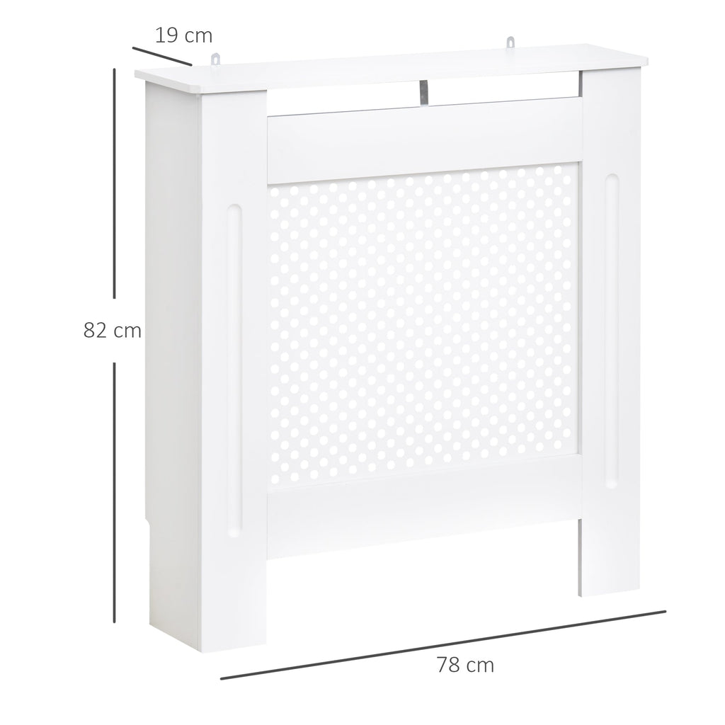 EasyComfort MDF radiatorombouw wit 78×82×19 cm